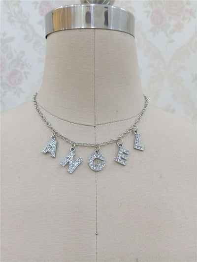 Collar Colgante con Inicial y Diamantes - Image 20