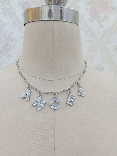 Collar Colgante con Inicial y Diamantes - Image 21
