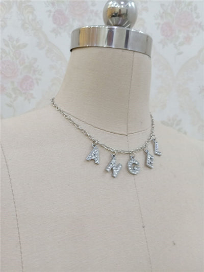 Collar Colgante con Inicial y Diamantes - Image 22