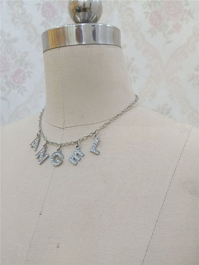 Collar Colgante con Inicial y Diamantes - Image 23