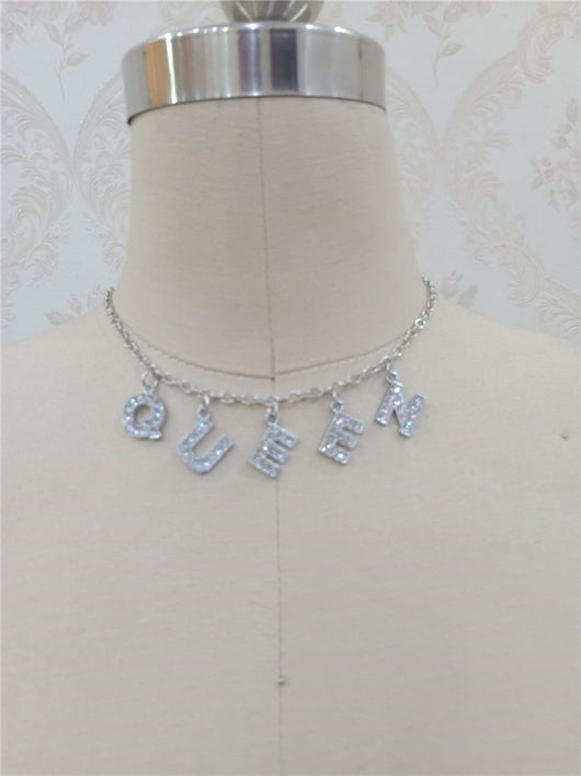 Collar Colgante con Inicial y Diamantes - Image 27