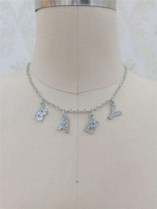 Collar Colgante con Inicial y Diamantes - Image 29