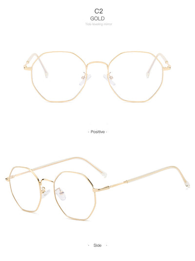 Gafas Geométricas Antiazul con Marco Aleación Moderno - Image 13