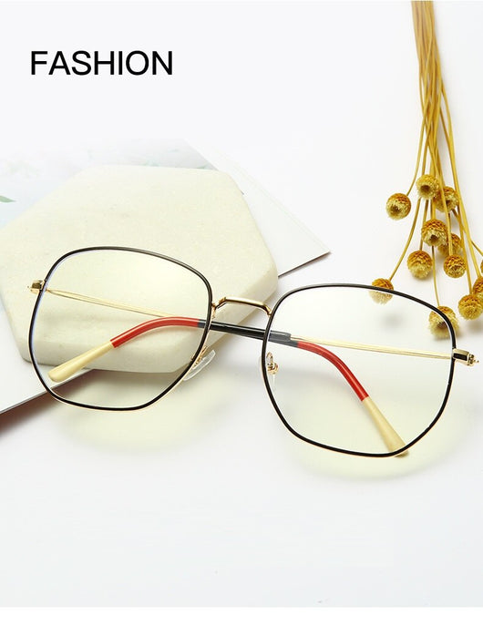 Gafas Poligonales de Marco Metálico - Tendencia Unisex - Image 9