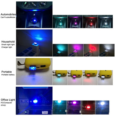 Luz Nocturna USB para Auto - Iluminación Interior Compacta - Image 12