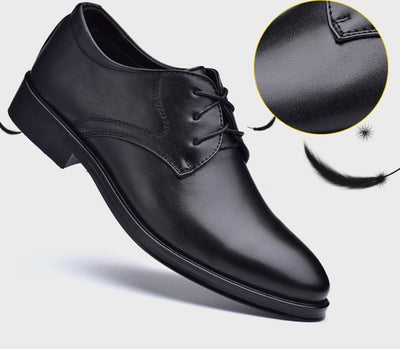 Zapatos de Vestir Negros con Punta Afilada para Hombre - Image 7