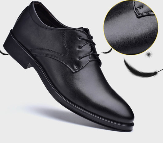 Zapatos de Vestir Negros con Punta Afilada para Hombre - Image 7