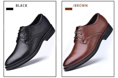 Zapatos de Vestir Negros con Punta Afilada para Hombre - Image 9