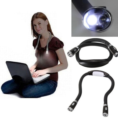 Lámpara LED Flexible para Lectura con Cuello Ajustable - Luz Portátil 3 Modos - Image 16