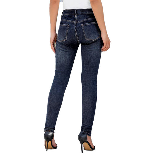 Pantalones Slim Rotos con Cintura Elástica - Image 19