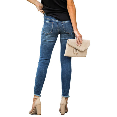 Pantalones Slim Rotos con Cintura Elástica - Image 26