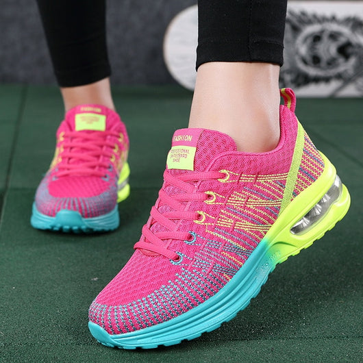 Tenis Casuales Otoño con Tejido Volador y Cámara de Aire para Niñas - Image 20