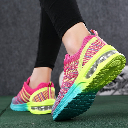Tenis Casuales Otoño con Tejido Volador y Cámara de Aire para Niñas - Image 21