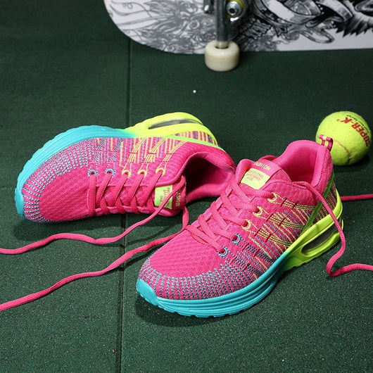 Tenis Casuales Otoño con Tejido Volador y Cámara de Aire para Niñas - Image 23