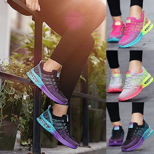 Tenis Casuales Otoño con Tejido Volador y Cámara de Aire para Niñas - Image 24