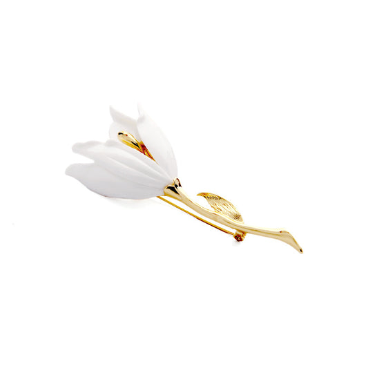 Broche Flor de Lirio en Resina - Diseño Creativo para Mujer - Image 9