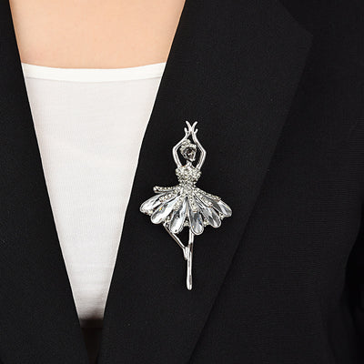 Broche Ángel Bailarín en Aleación - Accesorio Elegante para Mujer - Image 7