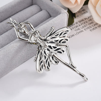 Broche Ángel Bailarín en Aleación - Accesorio Elegante para Mujer - Image 8