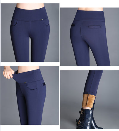 Leggings de Cintura Alta con Forro de Terciopelo - Image 15