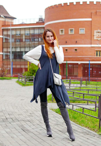 Botas Altas Over Knee de Tacón Deportivo con Punta Redonda - Image 21