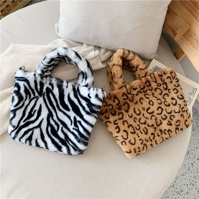 Bolso Tote Leopardo con Cadena y Correa Crossbody - Image 78