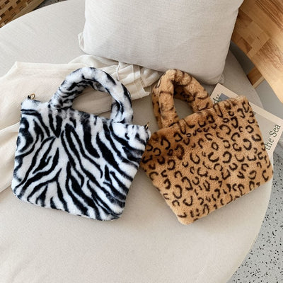 Bolso Tote Leopardo con Cadena y Correa Crossbody - Image 121