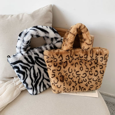 Bolso Tote Leopardo con Cadena y Correa Crossbody - Image 125