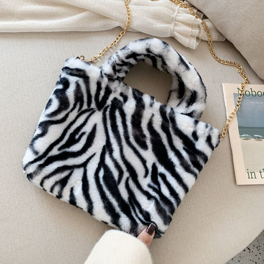Bolso Tote Leopardo con Cadena y Correa Crossbody - Image 128