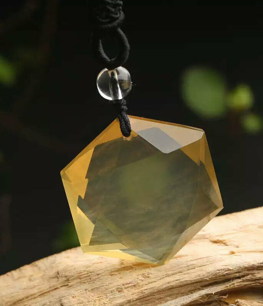 Colgante Hexagrama de Citrina Natural - Image 5