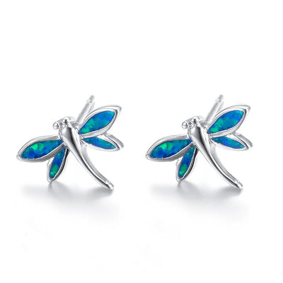 Aretes de Ópalo Libélula - Image 7