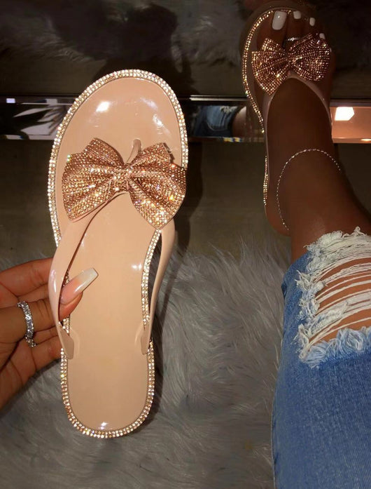 Sandalias Planas con Diamantes - Image 12