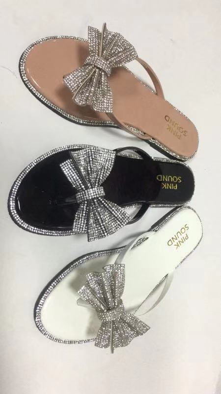 Sandalias Planas con Diamantes - Image 14