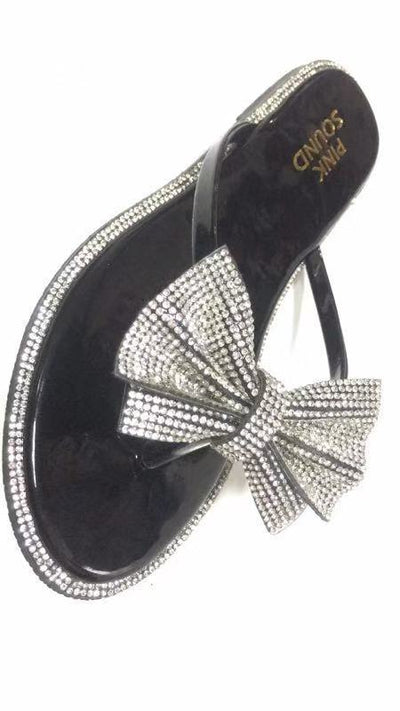 Sandalias Planas con Diamantes - Image 17