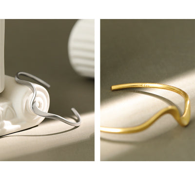 Pulsera para mujer con patrón de olas - Image 12