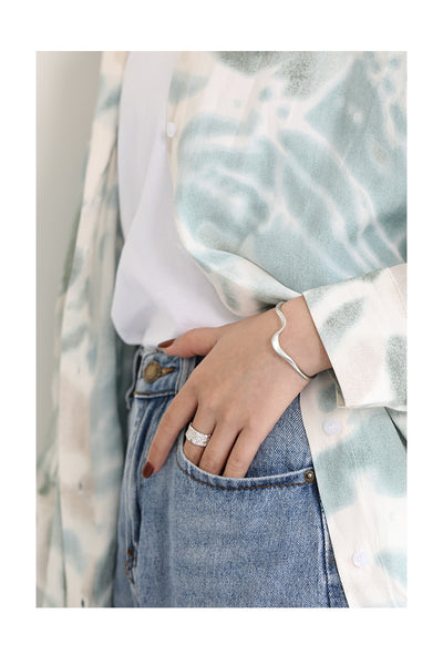 Pulsera para mujer con patrón de olas - Image 13