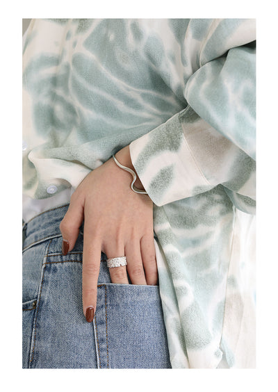 Pulsera para mujer con patrón de olas - Image 18
