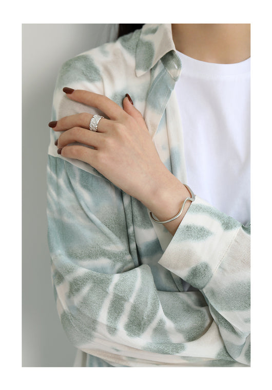 Pulsera para mujer con patrón de olas - Image 19