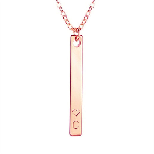 Collar con Colgante de Letra Personalizado - Image 3