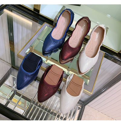 Zapatos Planos de Punta Reducida - Image 19