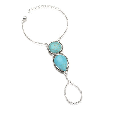 Pulsera con Borla y Cuentas de Turquesa - Image 6
