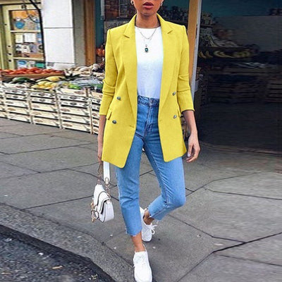 Saco Blazer con Solapa de Pico - Image 19