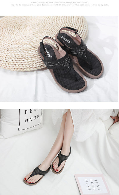 Sandalias Velcro con Magdalena y Strass Brillantes - Image 9