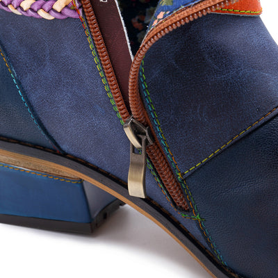 Botas Azules Yauvana para Tobillo - Image 24