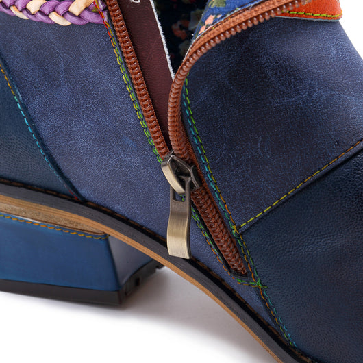 Botas Azules Yauvana para Tobillo - Image 24