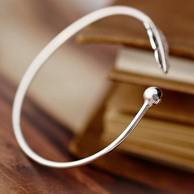 Pulsera de Plata Esterlina 925 con Diseño de Hoja - Image 17