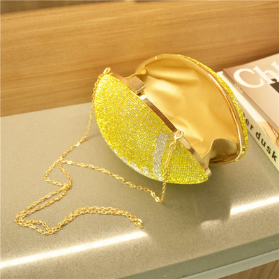 Bolso de Noche Elegante con Diseño de Diamante en Relieve - Image 11