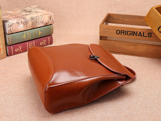 Mochila de Viaje Vintage en Cuero con Gran Capacidad - Image 17