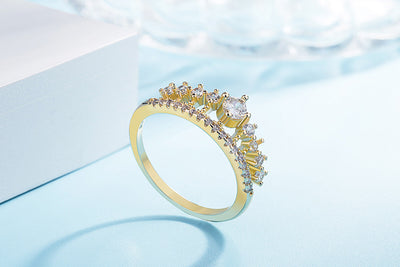 Anillo de Corona Micro Engastado - Image 10
