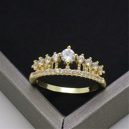 Anillo de Corona Micro Engastado - Image 36