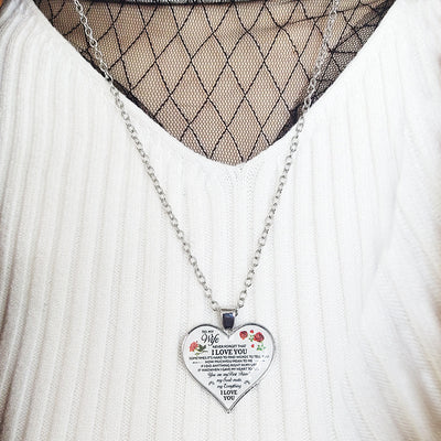 Collar Corazón de Durazno - Dije de Amor para Cadena de Suéter - Image 7